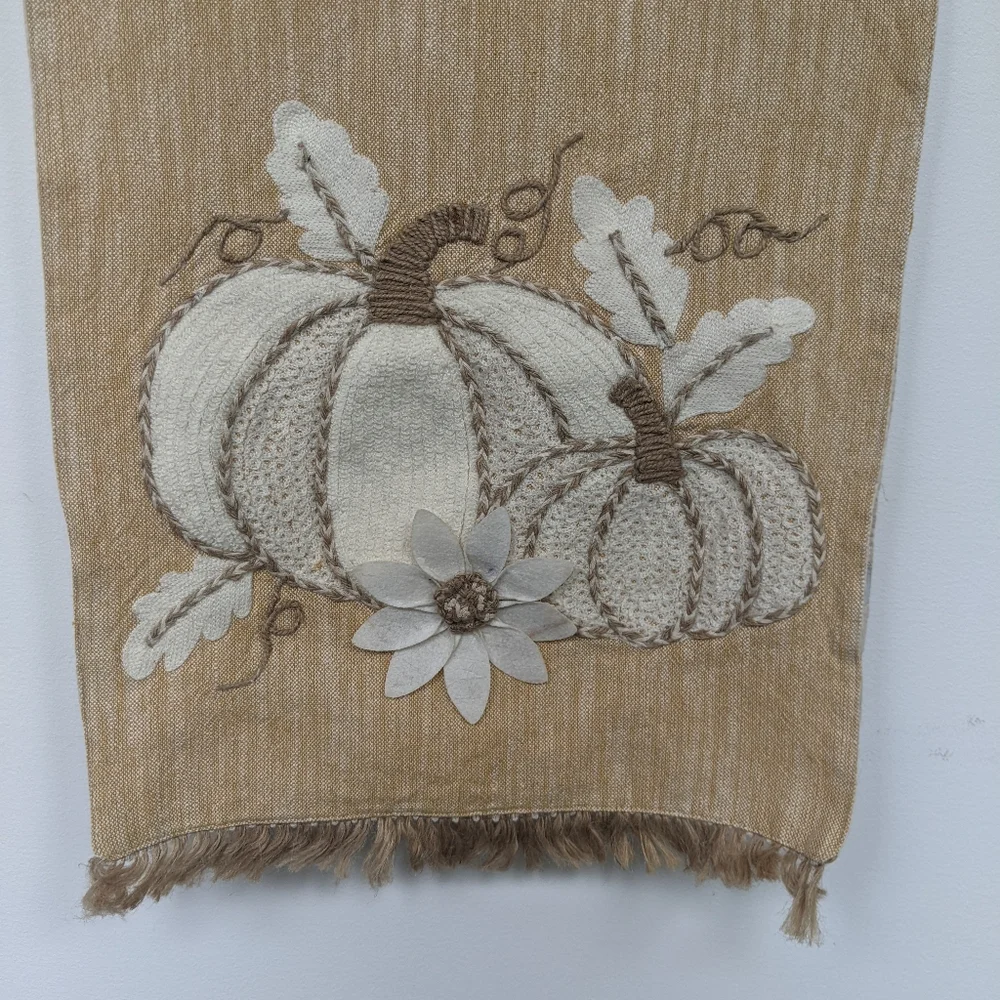 The Prairie by Rachel Ashwell Pumpkin Table Runner